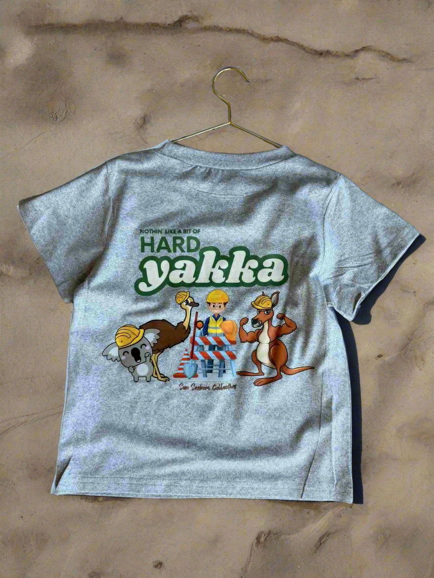 Nothin' like a bit of Hard Yakka - Kids Tee (Driftwood)