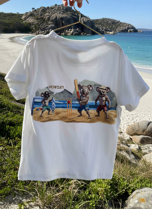 Howzat! Kids Tee (Bondi Foam)