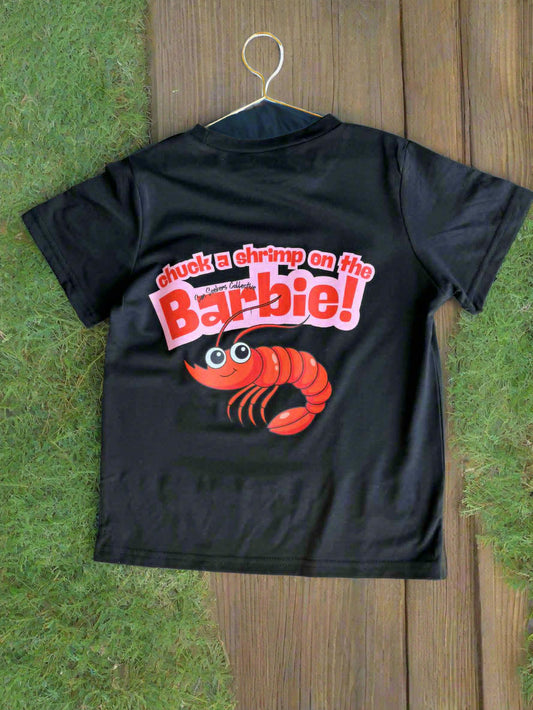 Shrimp on the Barbie Kids Tee (Black Reef)